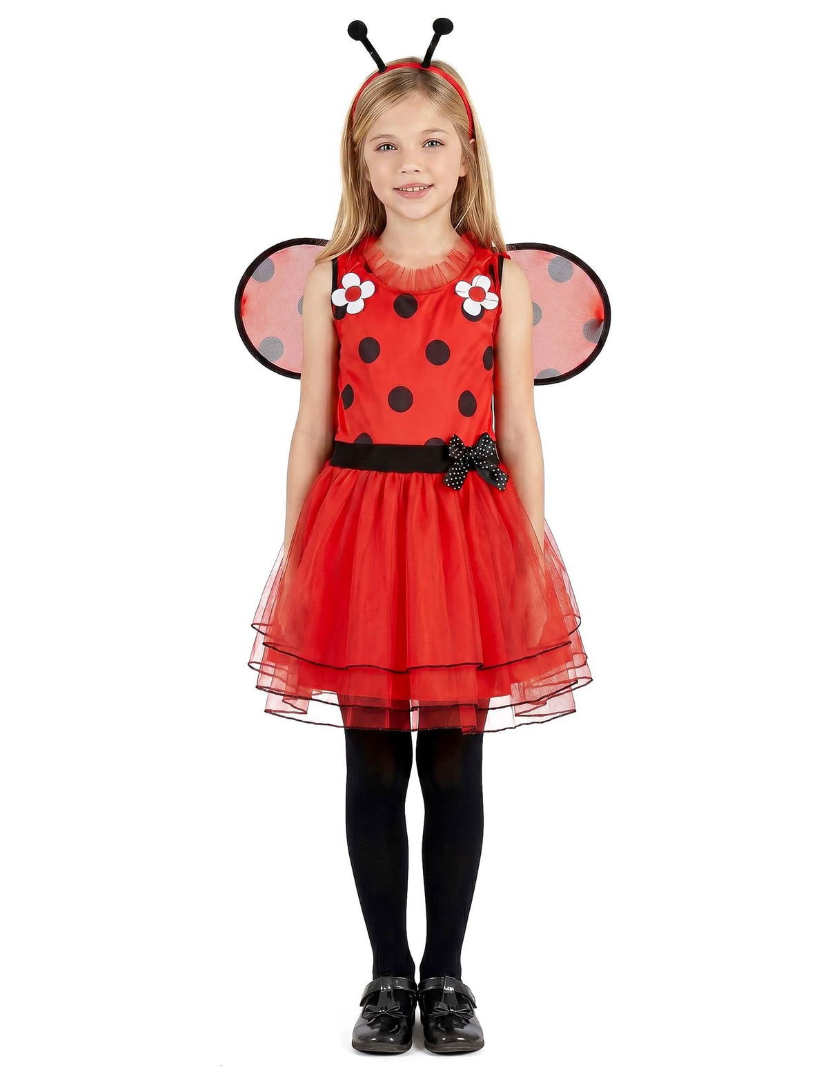 Déguisement Coccinelle fleurs fille