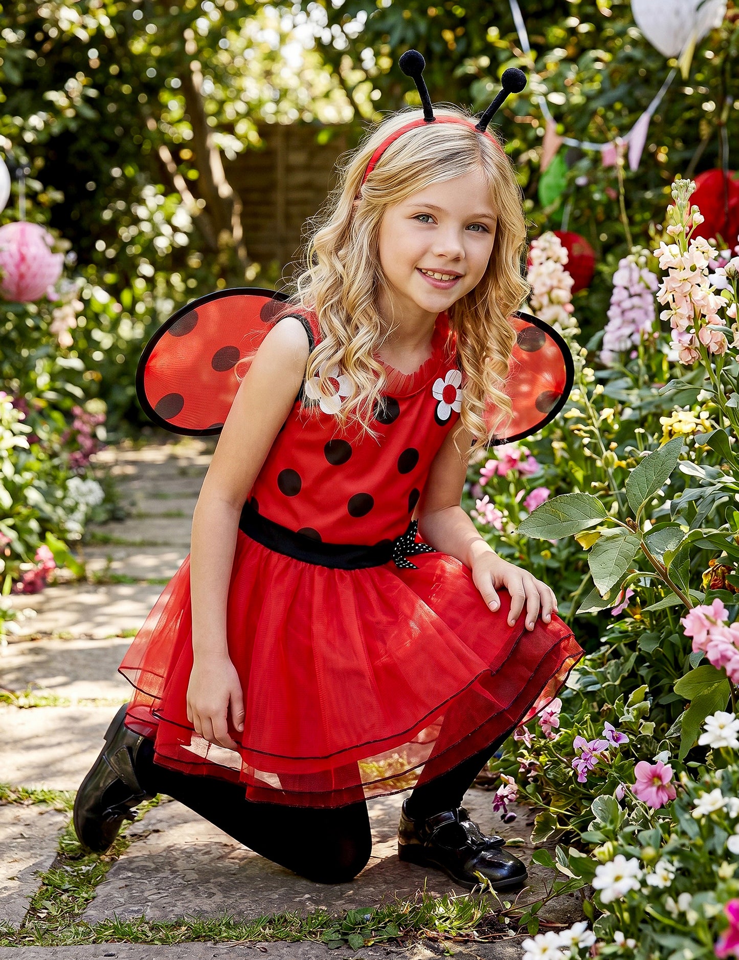 Costum de flori coccinelle