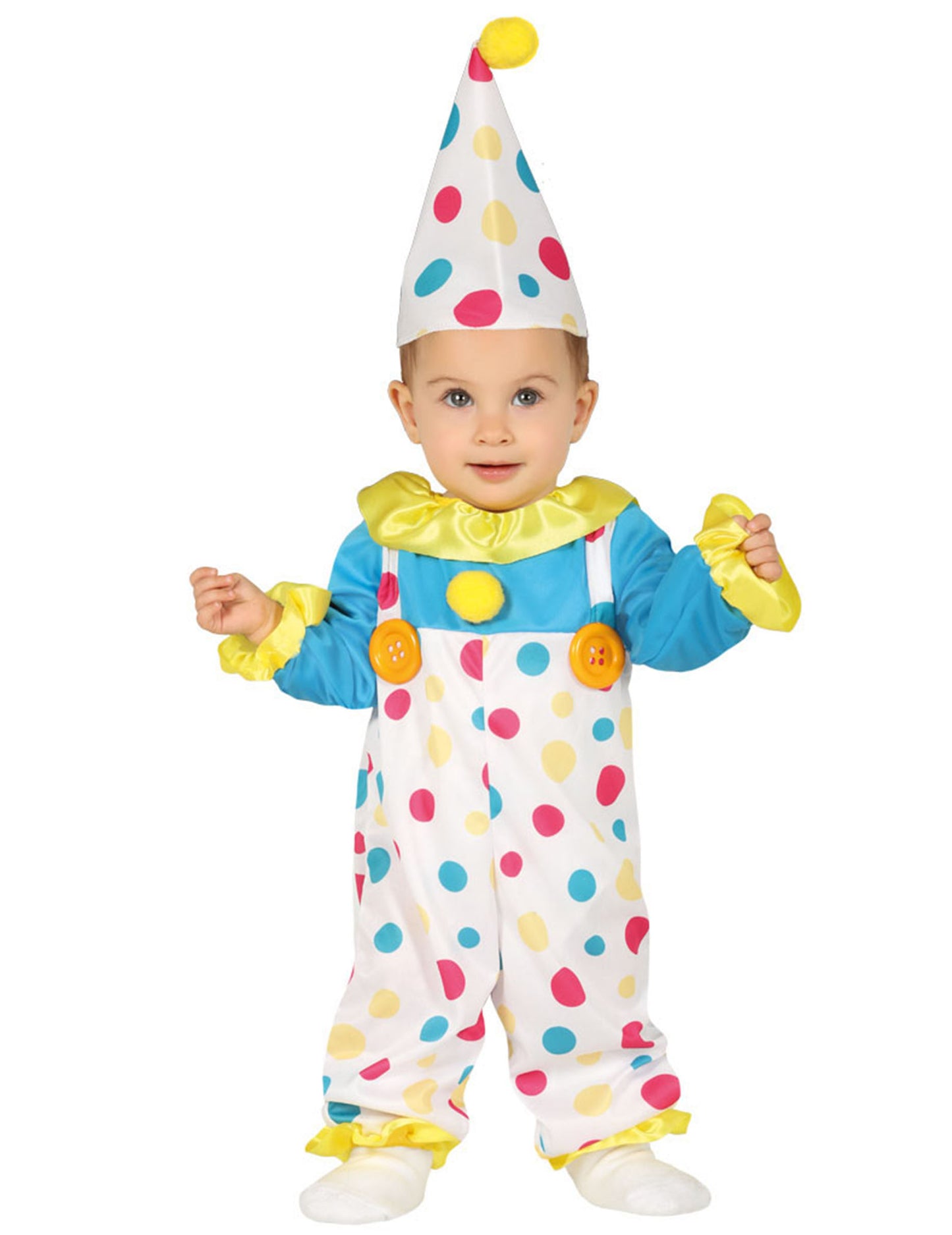 Costum de clovn pastel pastel pastel pastel copil