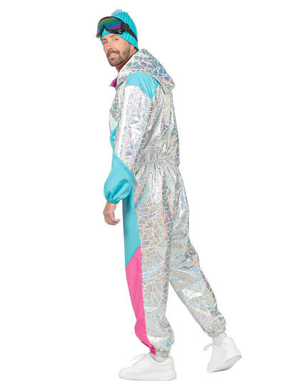 Costum de schi holografic de lux pentru bărbați
