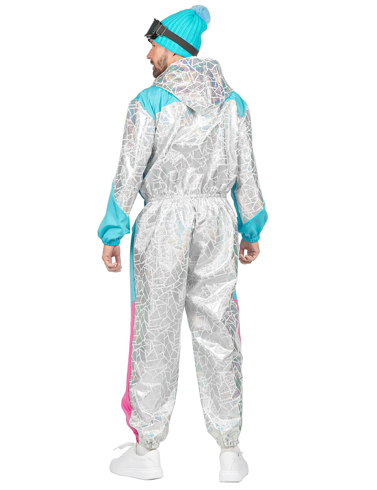 Costum de schi holografic de lux pentru bărbați