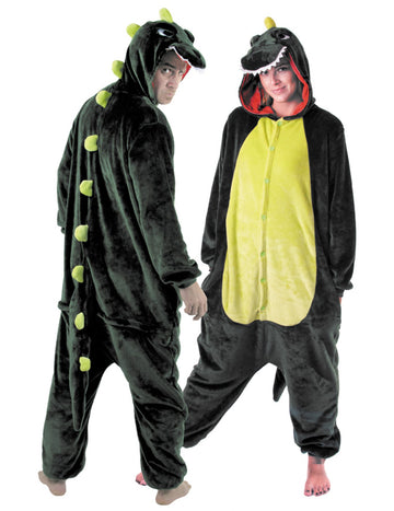 Costum combinat de dinozauri pentru adulți