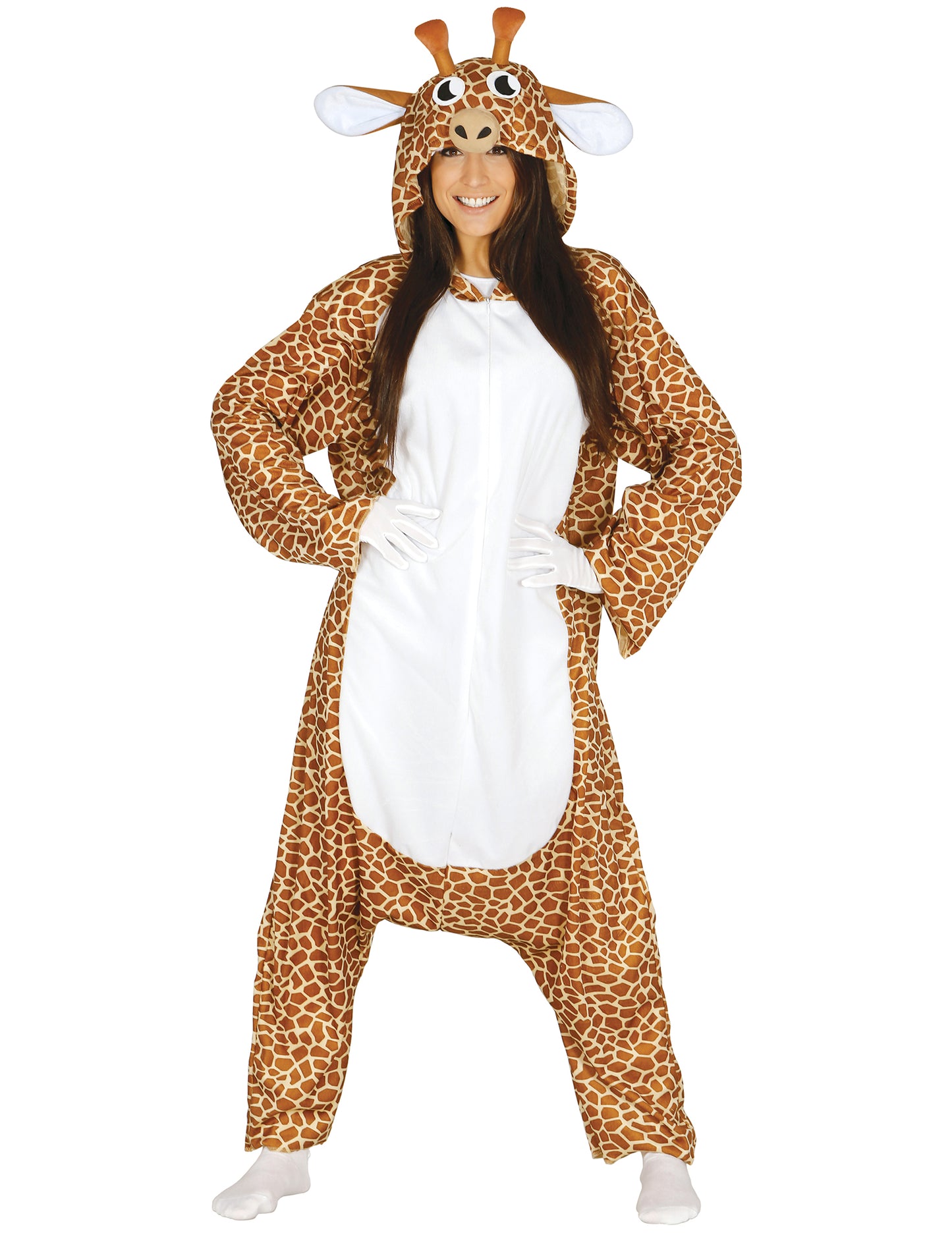 Costum combinat de girafă pentru adulți