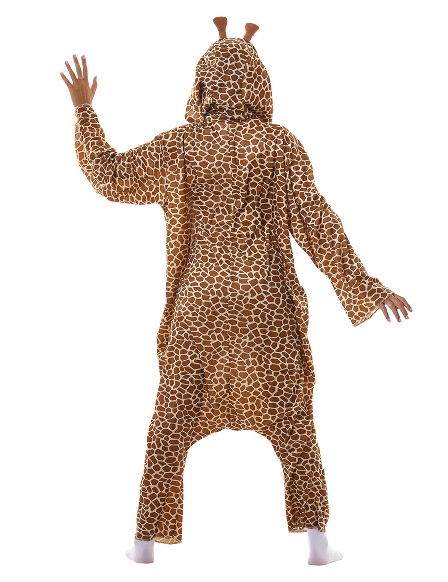 Costum combinat de girafă pentru adulți