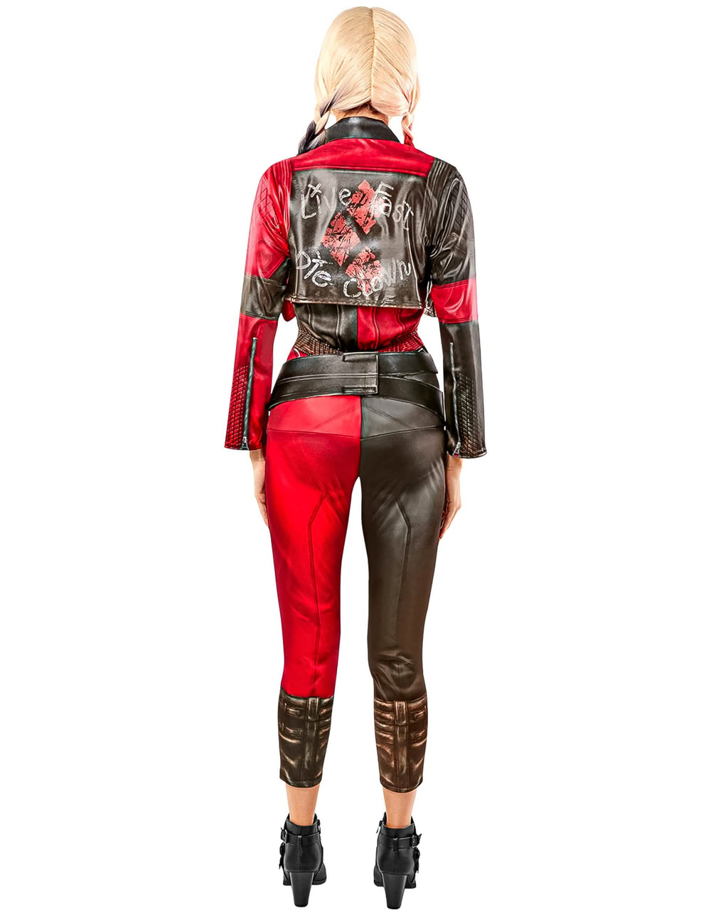 Vedere din spate a costumului combină Harley Quinn Suicide squad 2