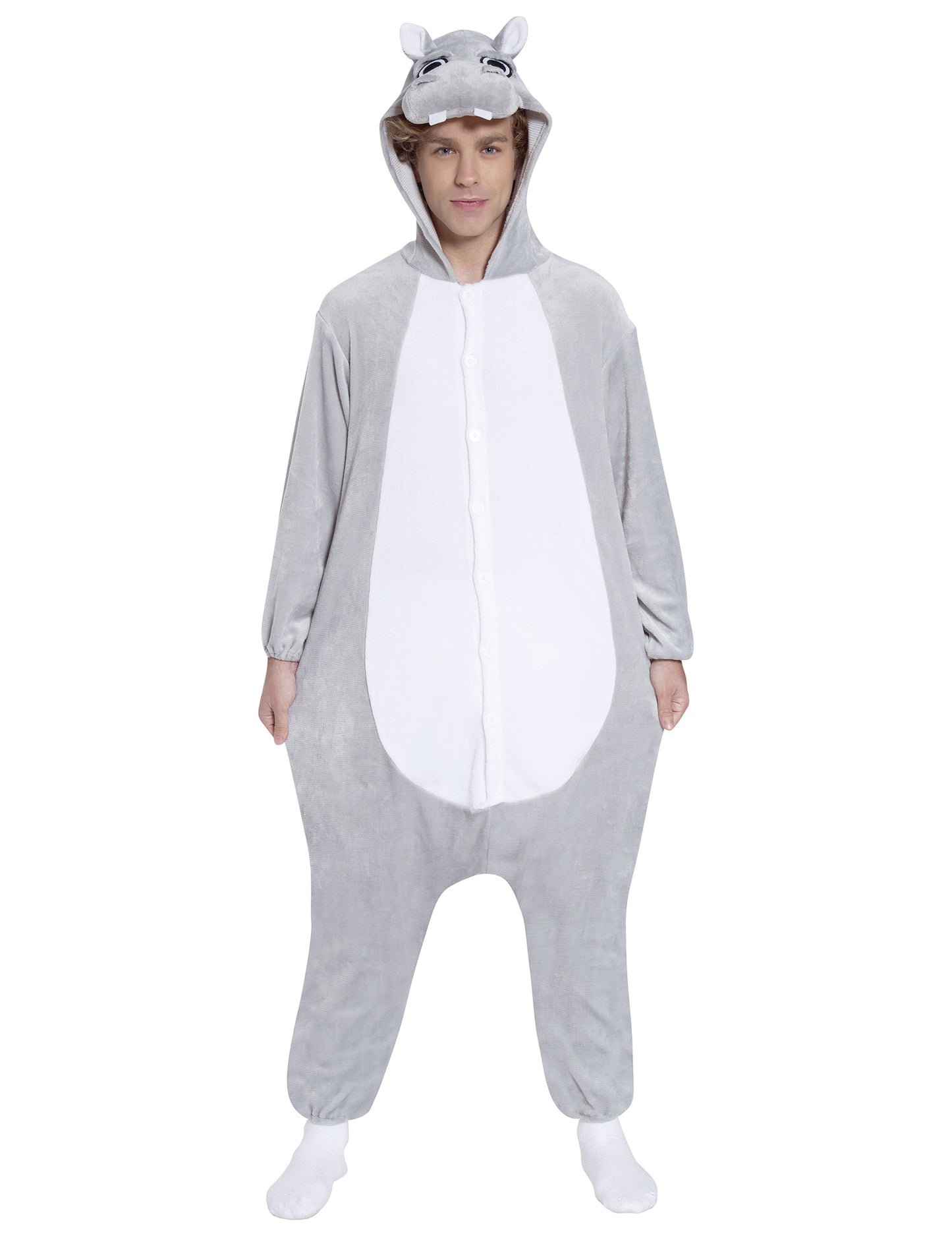 Costum combinat pentru hipopotam pentru adulți