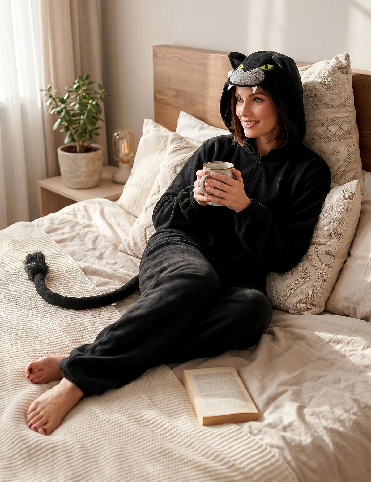 Costum combinat Black Panther Woman Panther