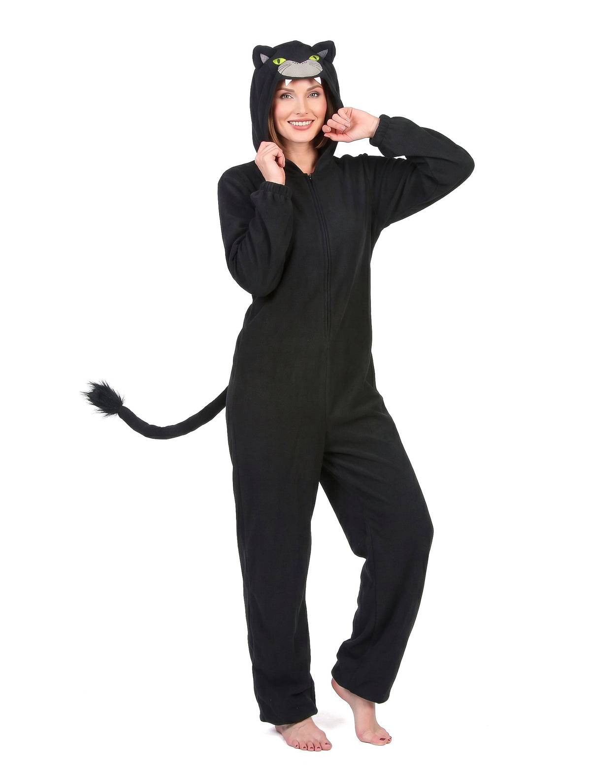 Costum combinat Black Panther Woman Panther