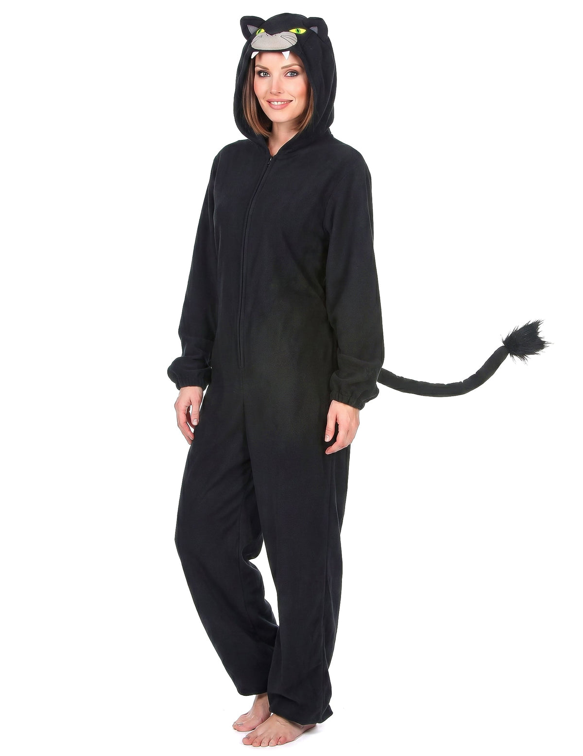 Costum combinat Black Panther Woman Panther
