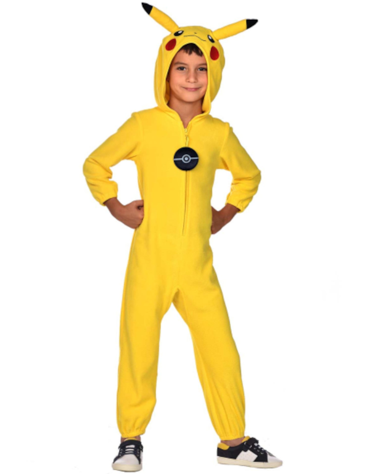 Costum salopetă Pikachu Pokémon™ pentru copii 