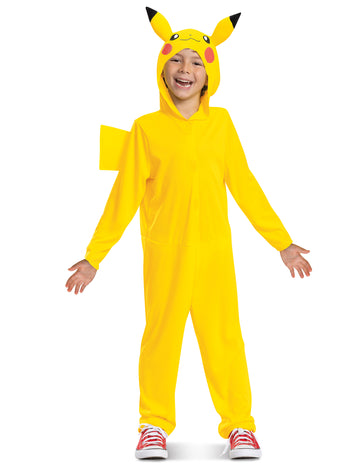 Costum pentru salopetă Pikachu Pokémon pentru copii
