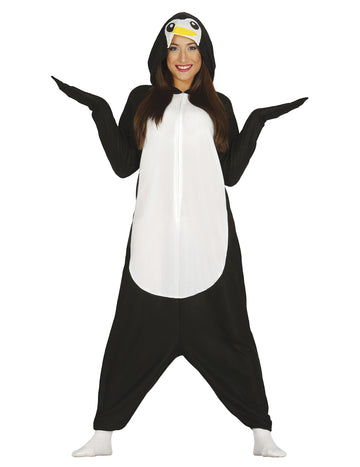 Costum combinat de pinguin pentru adulți