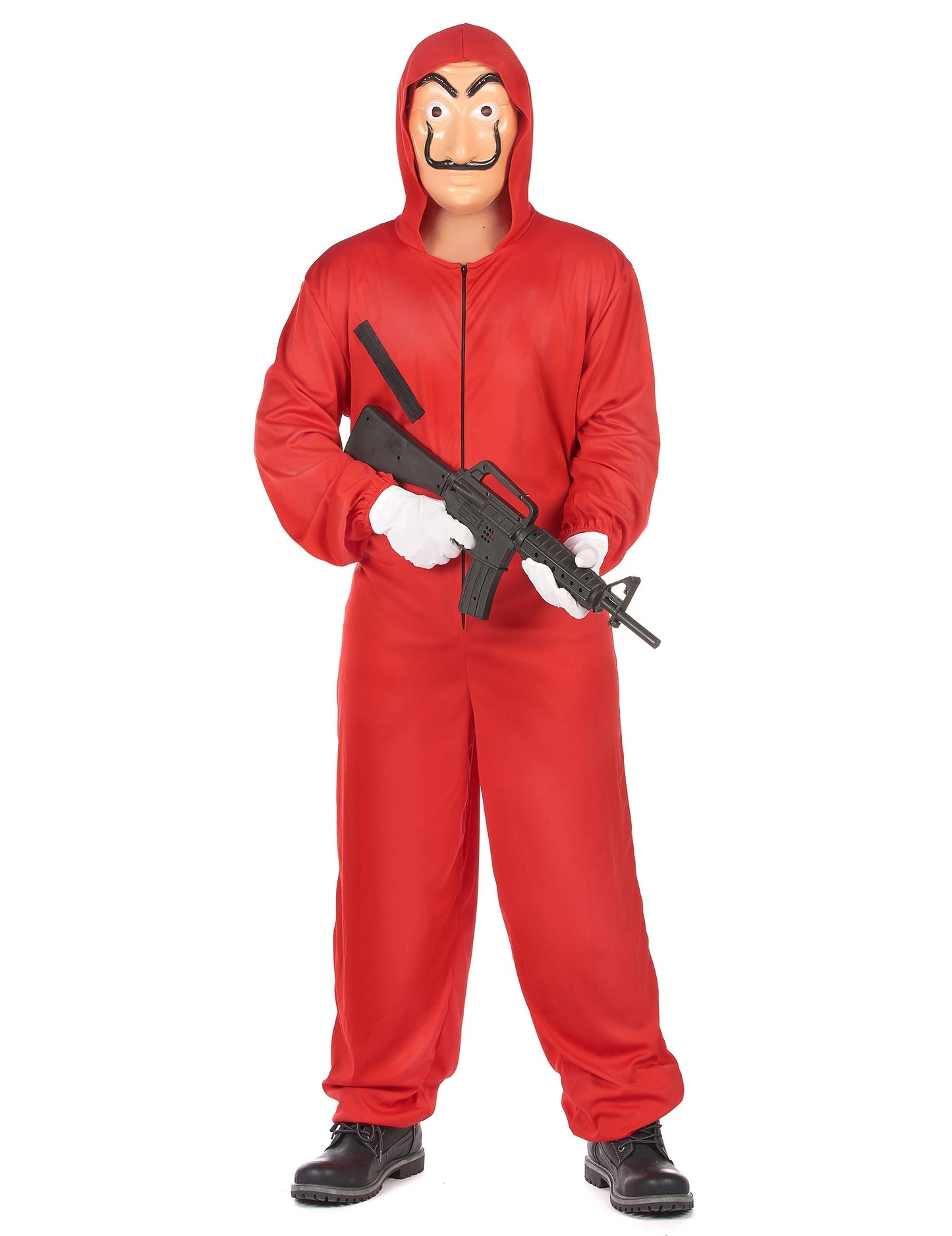Costum combinat de hoți roșii pentru adulți