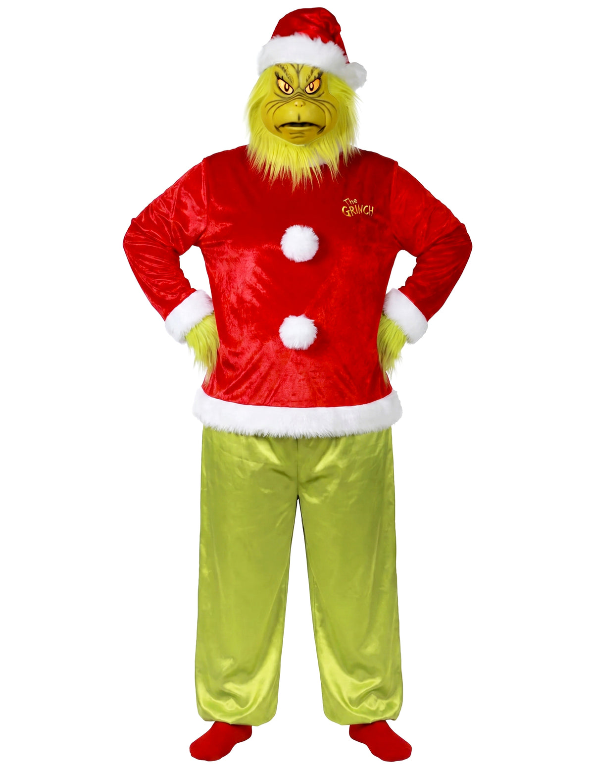 Costum complet Grinch™ pentru adulți 
