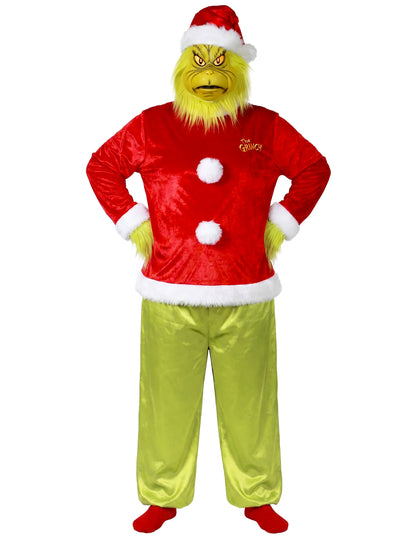 Costum complet Grinch™ pentru adulți 