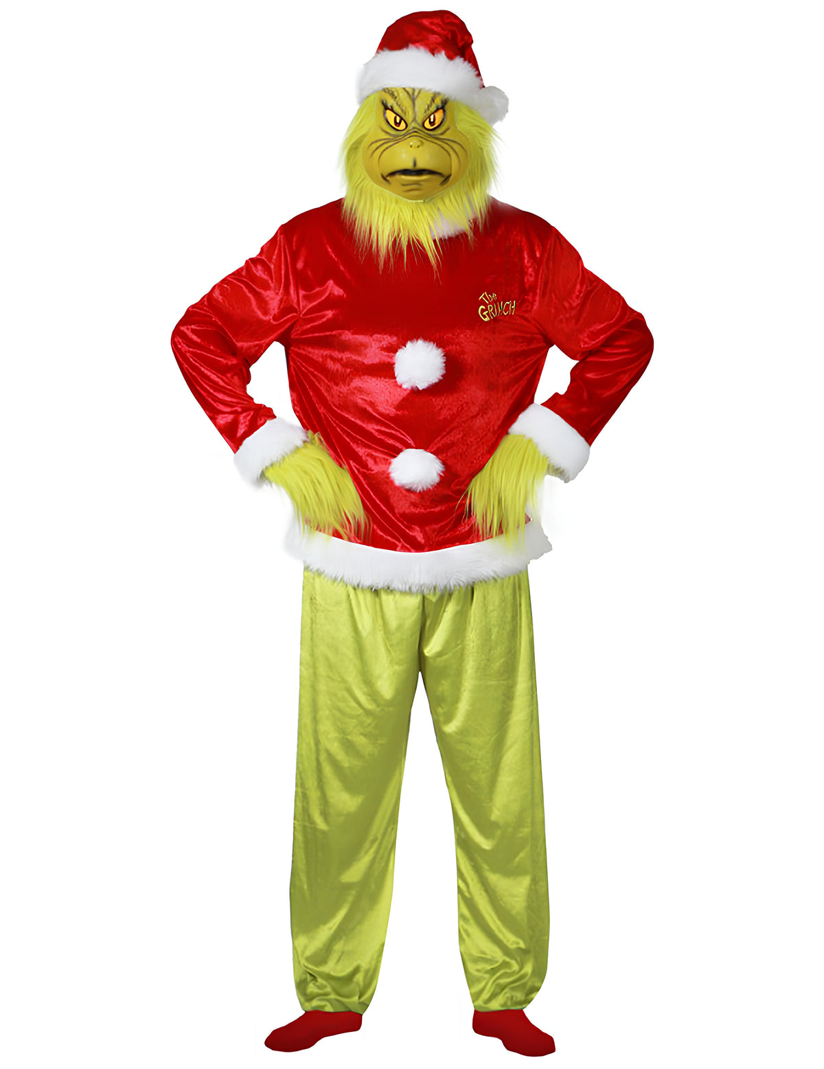 Costum complet Grinch™ pentru adulți 