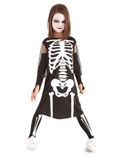 Costum complet al fetei scheletului