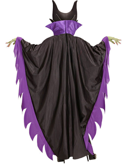 Vue de dos du déguisement de comtesse du mal