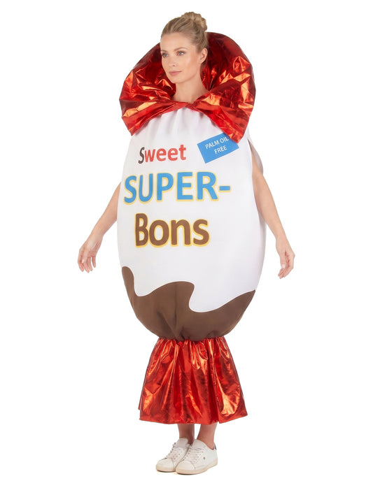 Déguisement confiserie superbon adulte