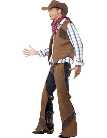 Cowboy deghizează cu marginea bărbaților