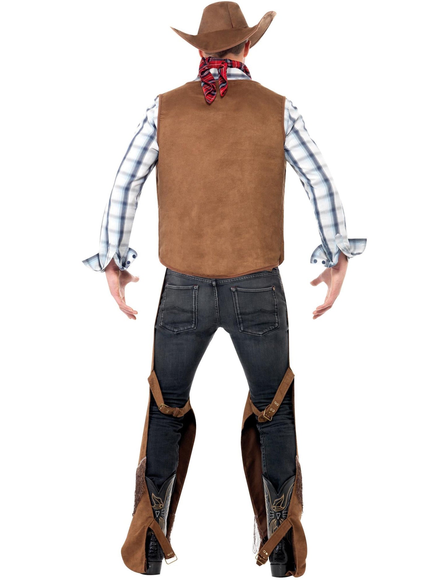 Cowboy deghizează cu marginea bărbaților