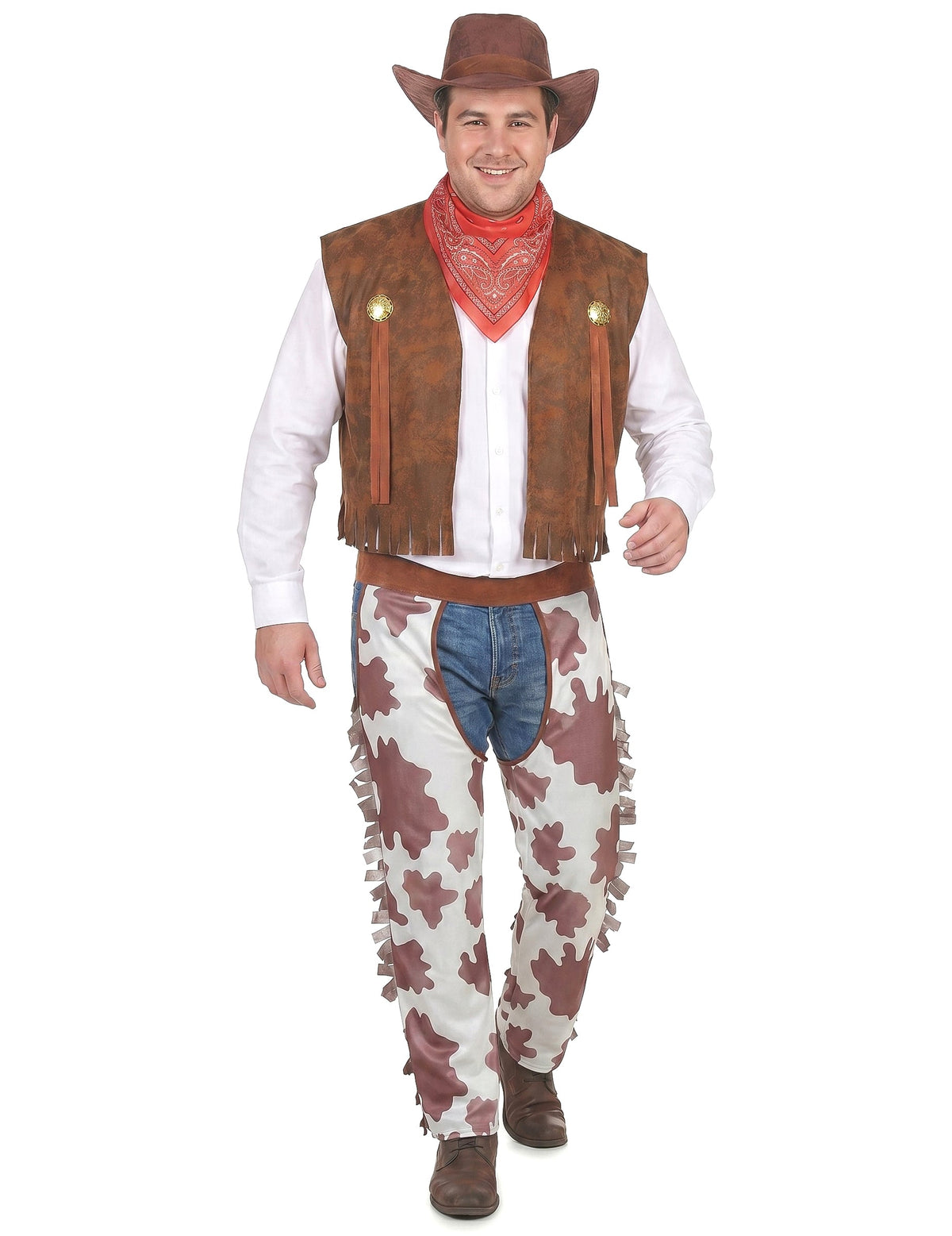 Costum clasic de cowboy pentru bărbați