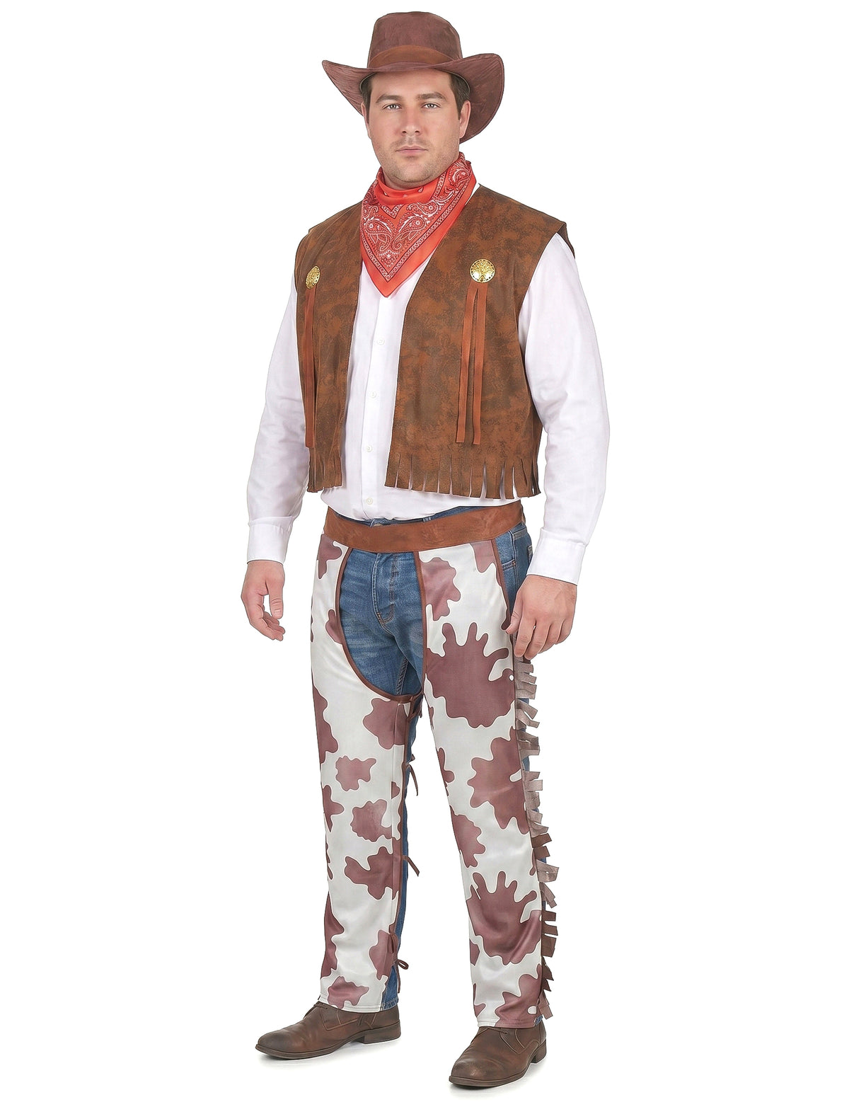 Costum clasic de cowboy pentru bărbați