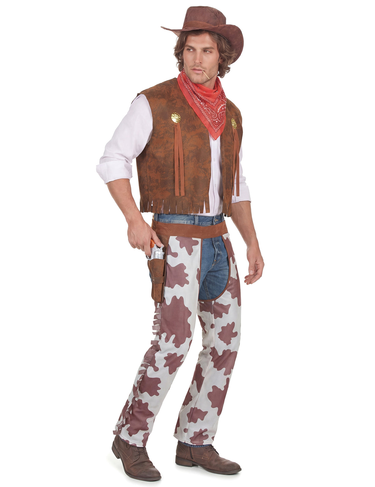 Costum clasic de cowboy pentru bărbați