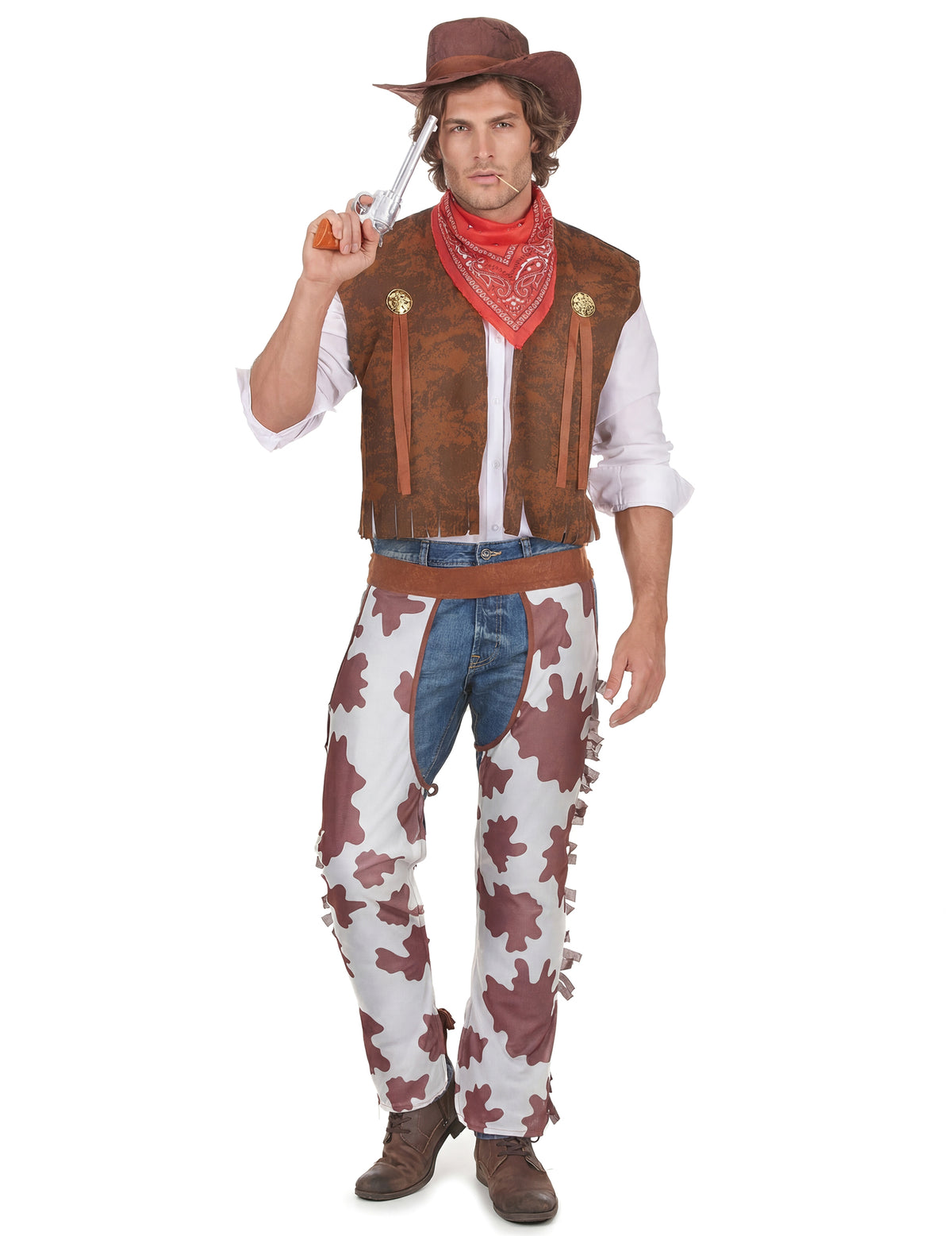 Costum clasic de cowboy pentru bărbați