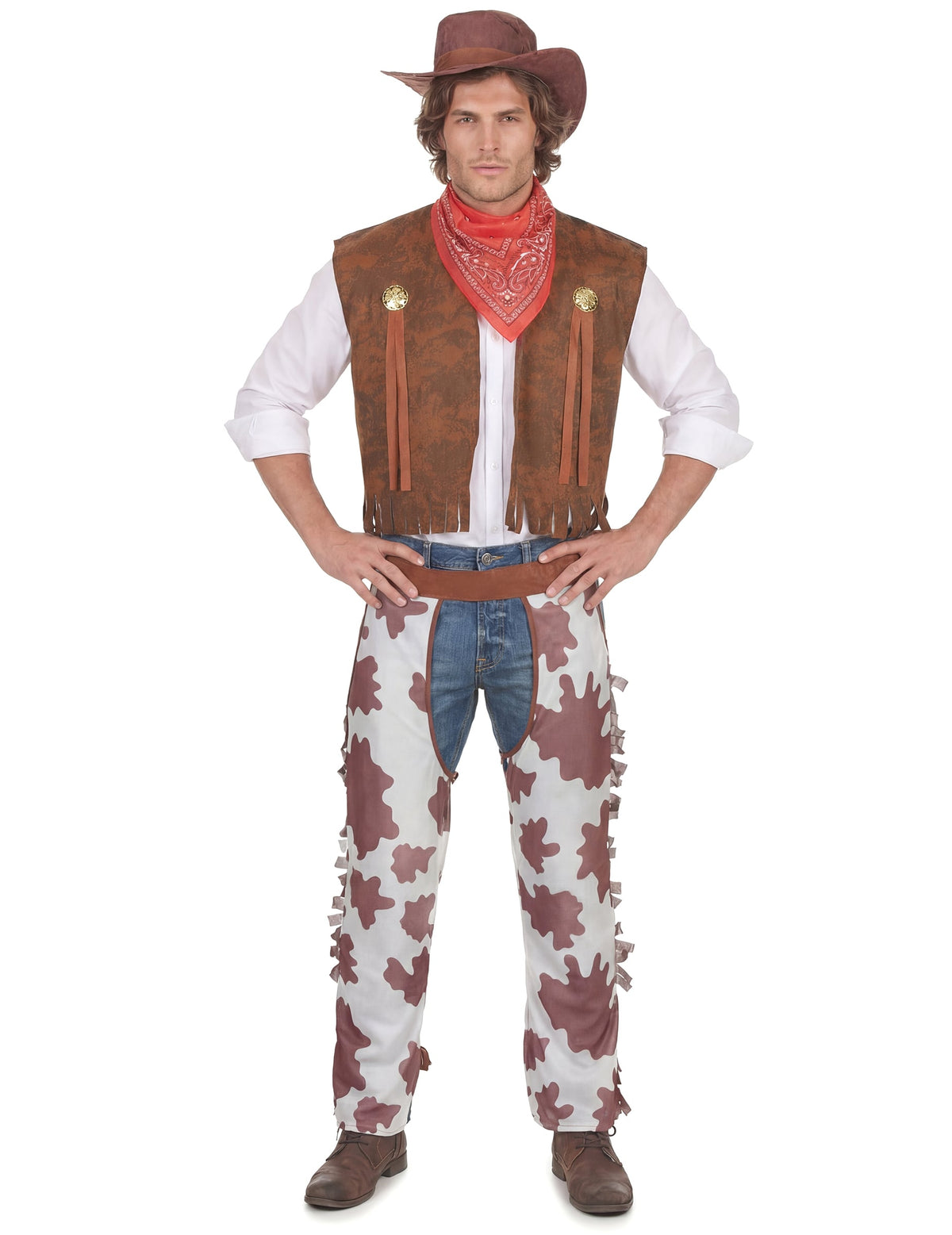 Costum clasic de cowboy pentru bărbați