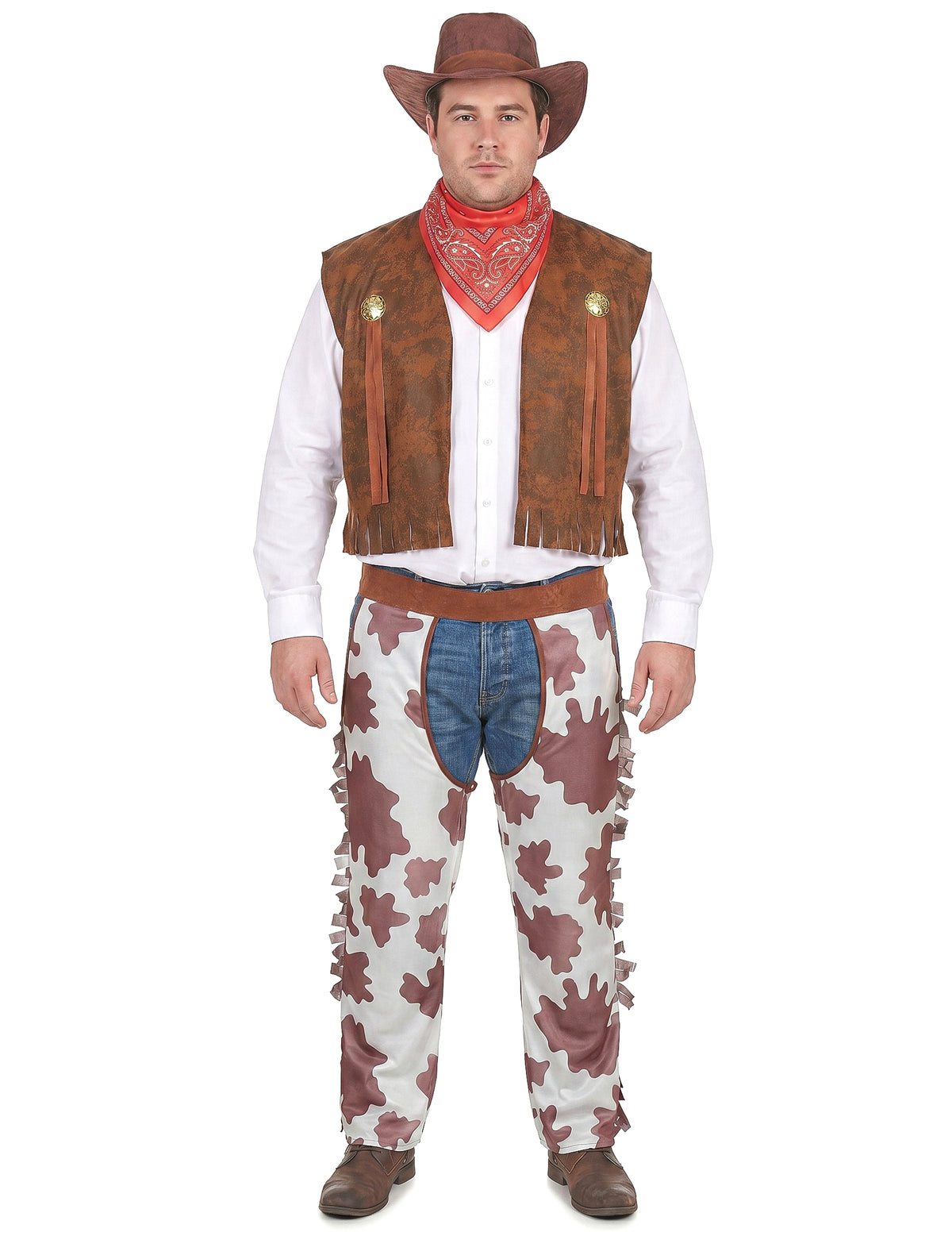 Costum clasic de cowboy pentru bărbați