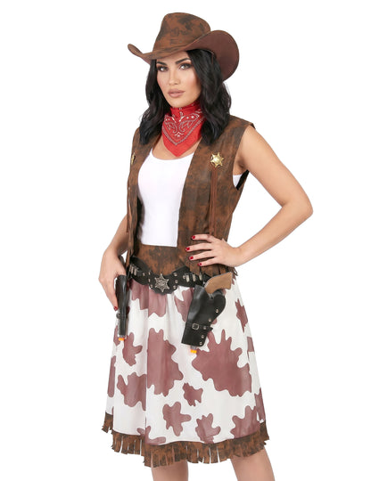 Costum clasic de cowgirl pentru femei
