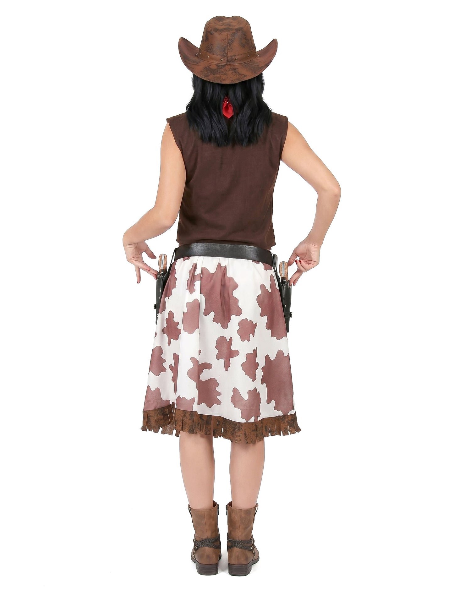 Costum clasic de cowgirl pentru femei