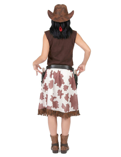 Costum clasic de cowgirl pentru femei