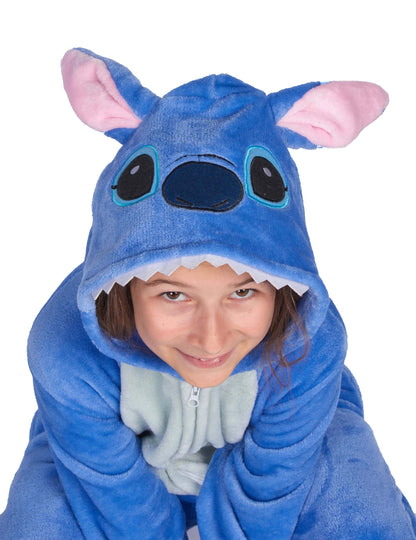 Costum de creatură extraterestră albastru pentru copii