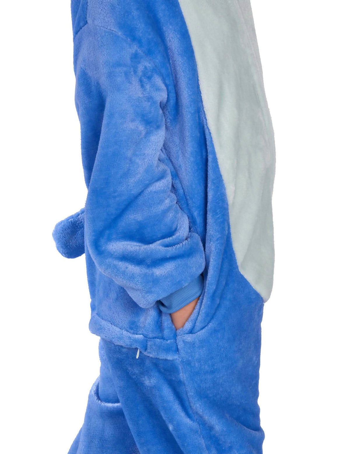 Costum de creatură extraterestră albastru pentru copii