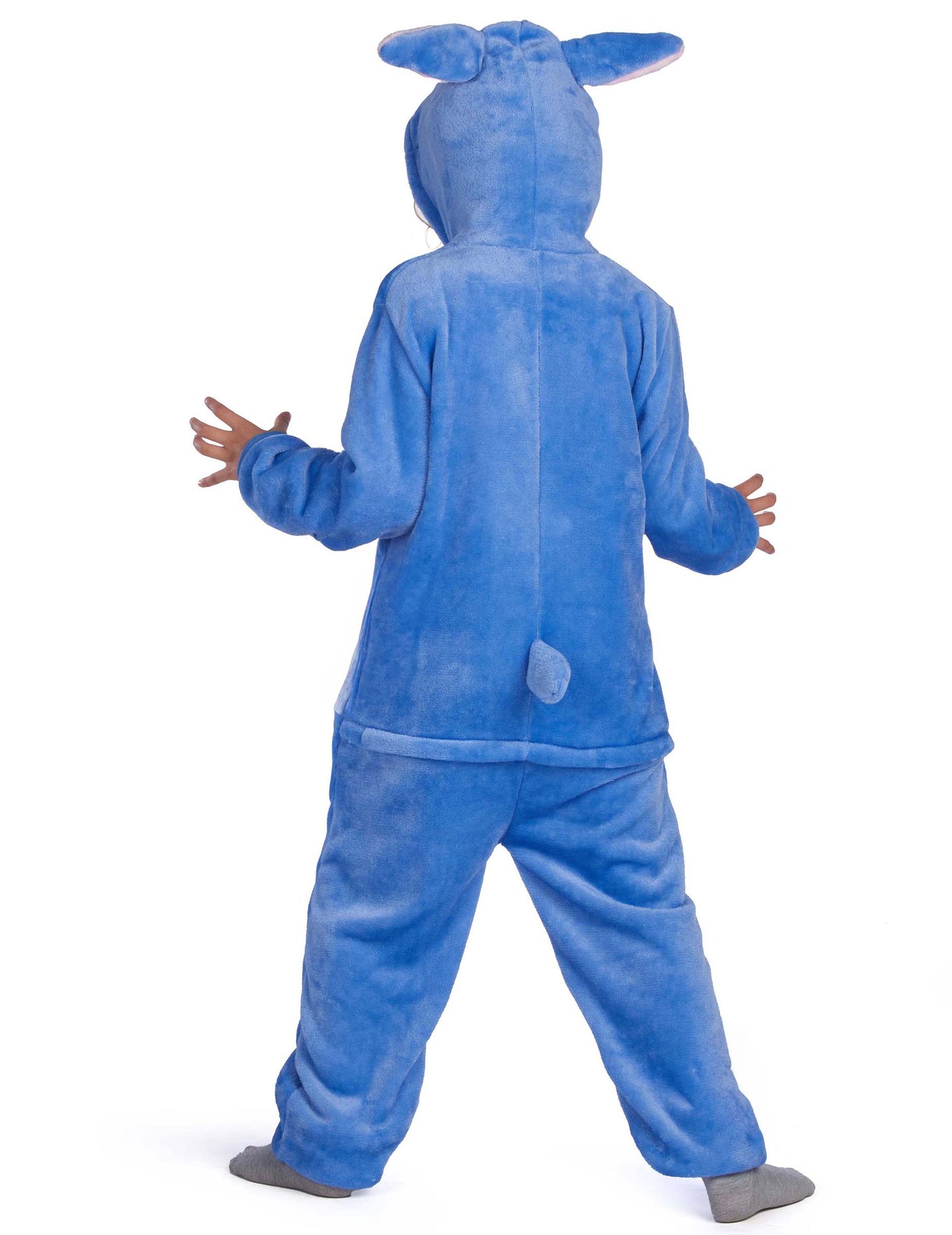 Costum de creatură extraterestră albastru pentru copii