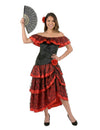 Red și negru Flamenco Flamenco Dancer deghizare