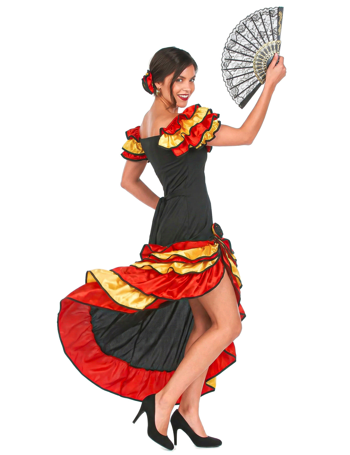 Costum de dansatoare de femeie flamenco