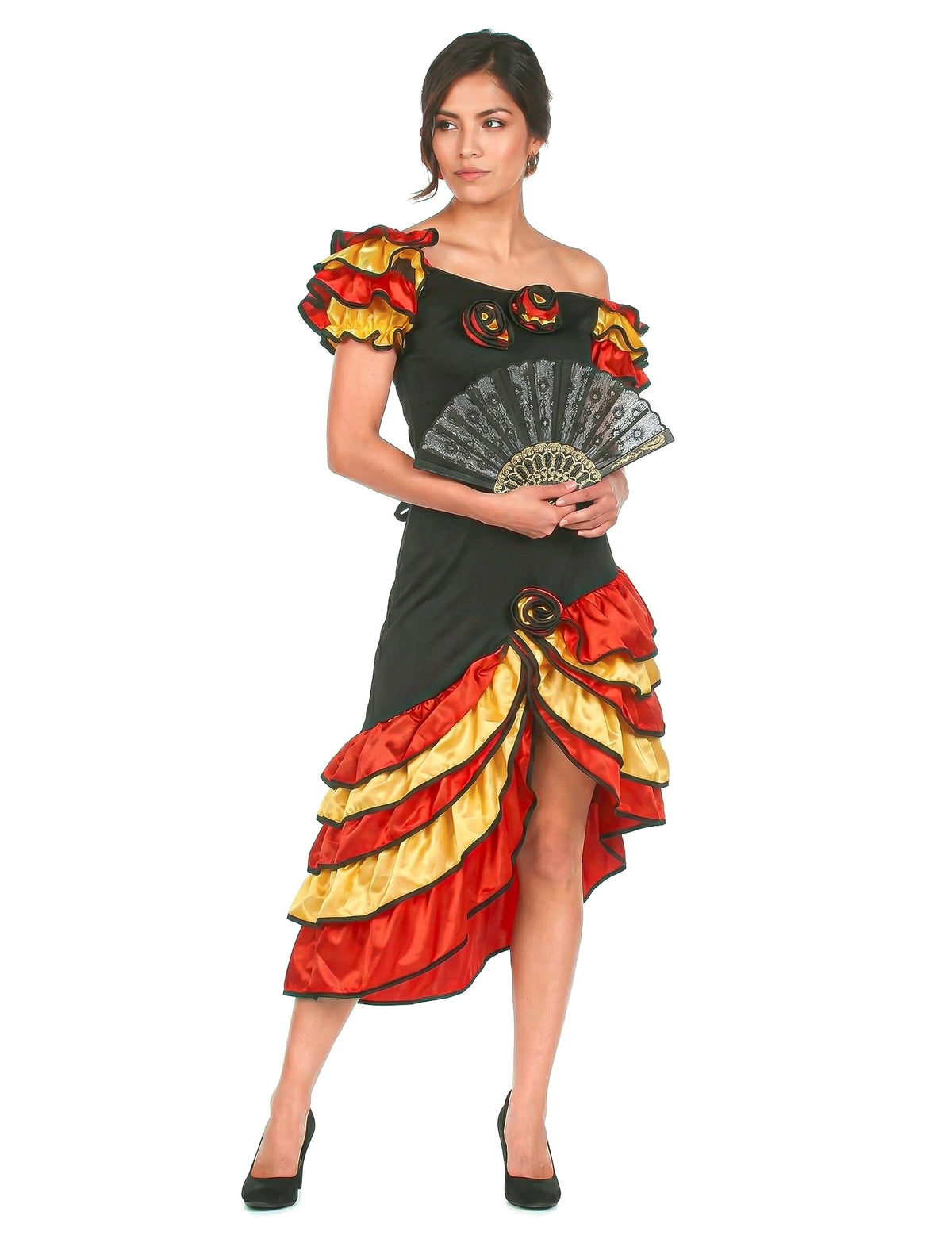 Costum de dansatoare de femeie flamenco