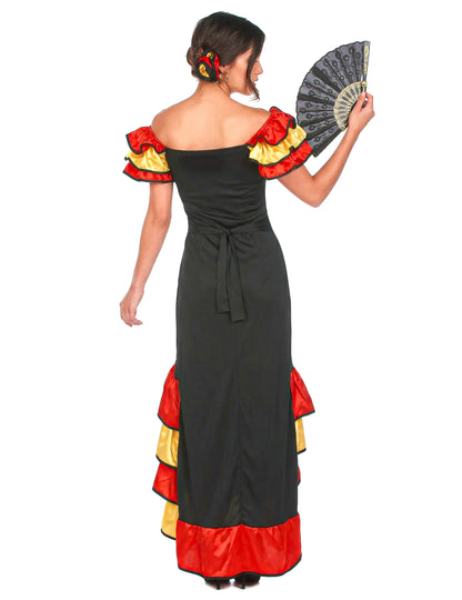 Costum de dansatoare de femeie flamenco