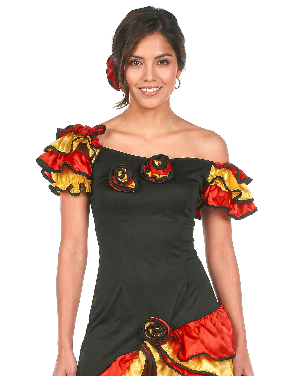 Costum de dansatoare de femeie flamenco