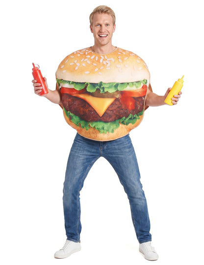 Costum pentru burger pentru adulți