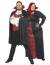 Costum de cuplu mărime mare vampir Halloween adult