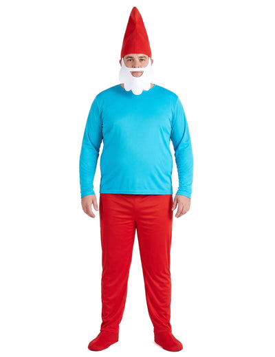 Costum Grand Schtroumpf™ mărime mare pentru adulți 