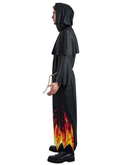 Déguisement de prêtre infernal homme