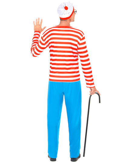 Costum de drumeție cu dungi pentru bărbați