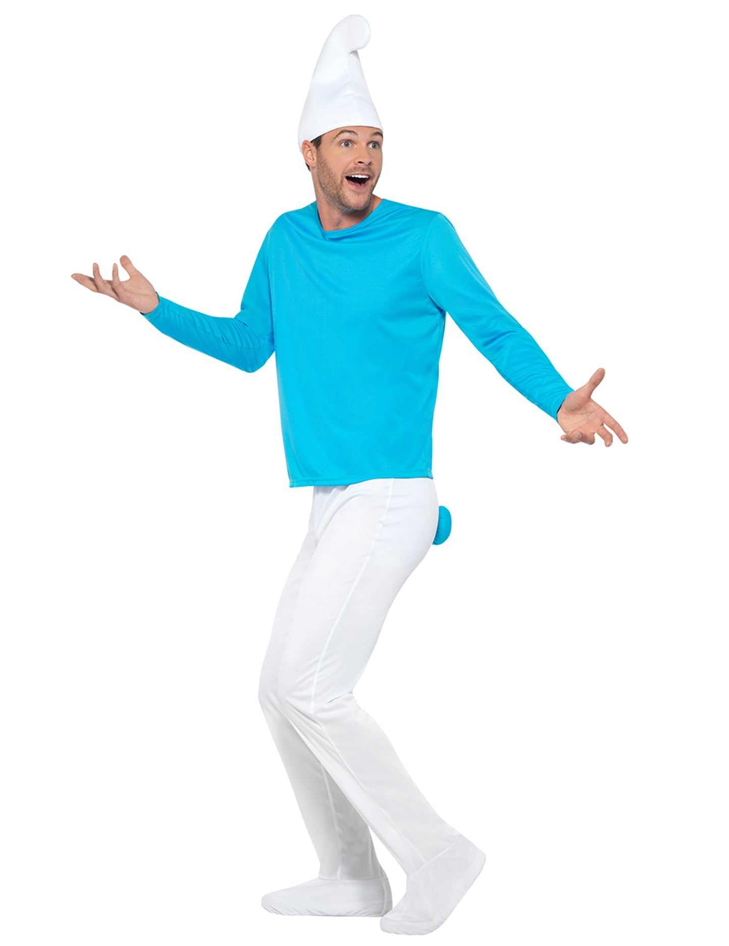 Costum ștrumf mărime mare adult