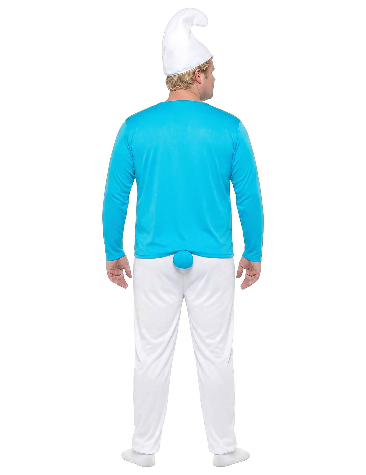 Costum de Schtroumpf™ mărime mare pentru adulți 