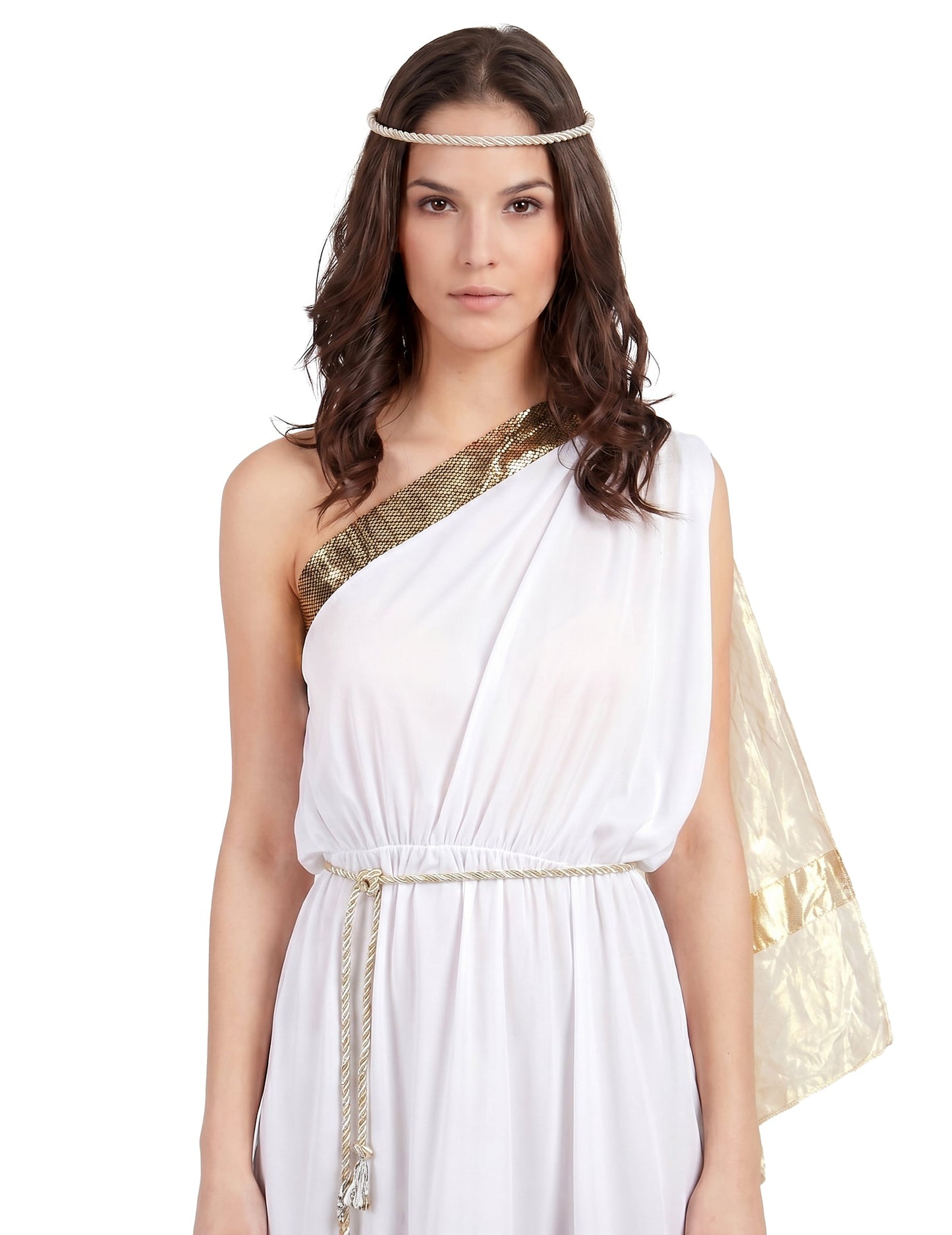 Costum de zeițe romane cu femeie Cape